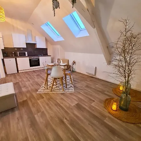 Ng Suitehome: Tourcoing Apartment with Netflix & Free Parking Exterior photo