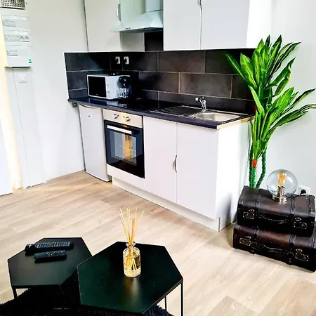 Ng Suitehome: Tourcoing Apartment with Netflix & Free Parking Exterior photo