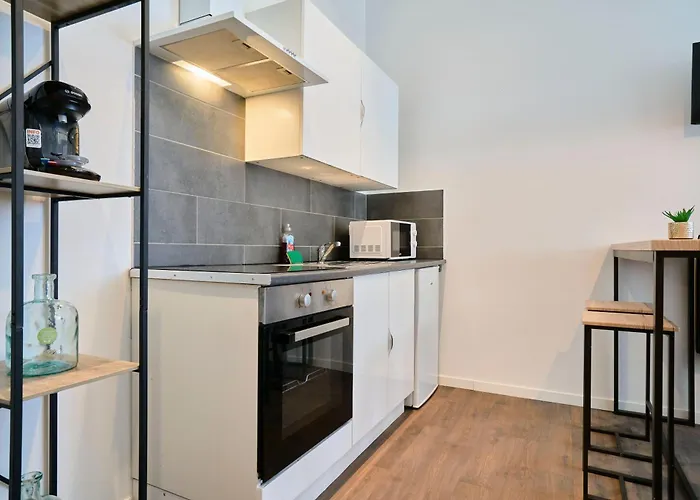 Ng Prestige - Lille I Tourcoing Winoc - Appartement T2 - Netflix - Wifi - Cuisine - Parking Gratuit